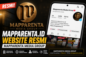 Mapparenta.id resmi menjadi website korporat Mapparenta Media Group yang menaungi Fobiz.id dan akun TikTok @mapparenta.media.